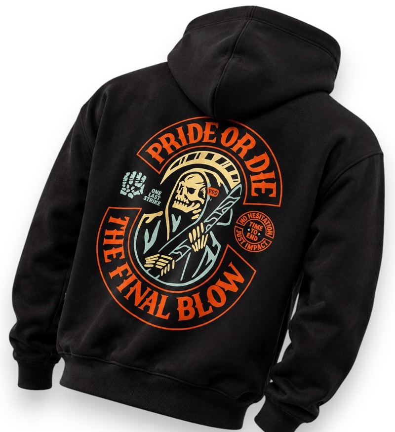 PRIDE OR DIE final blow fouter-black